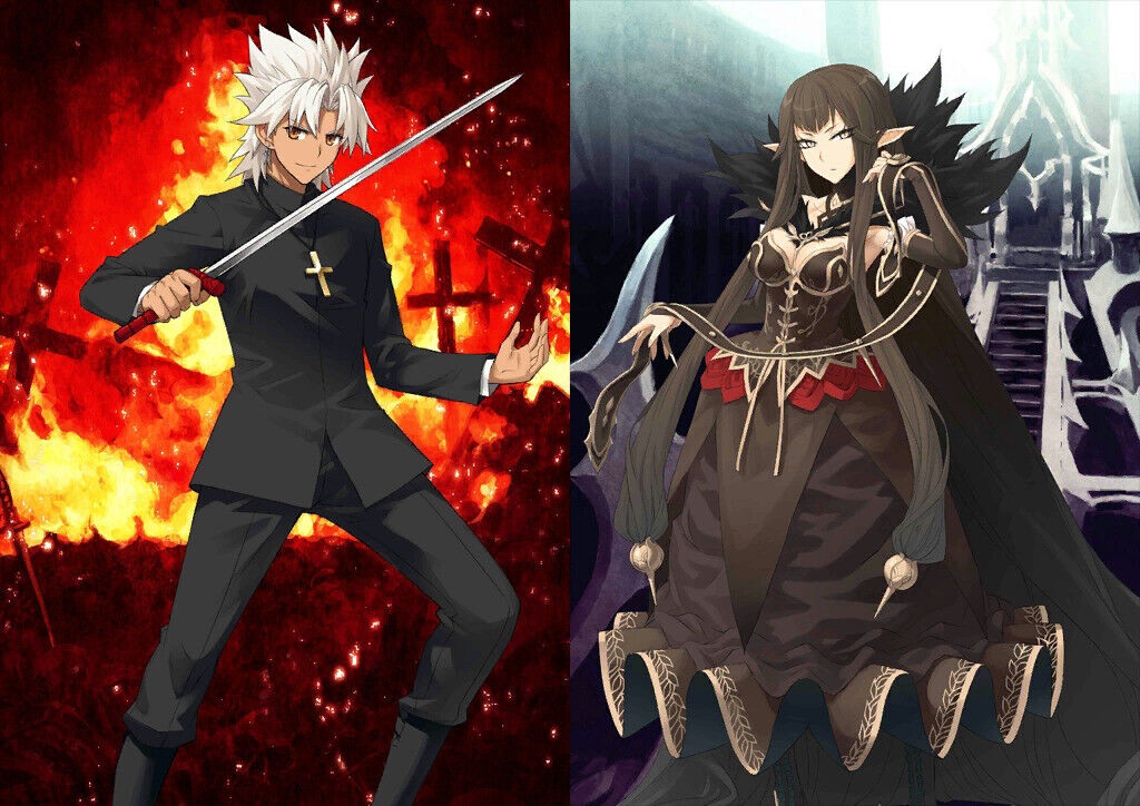 JP] Fate Grand Order FGO Amakusa Shirou + Semiramis + 800-1000SQ