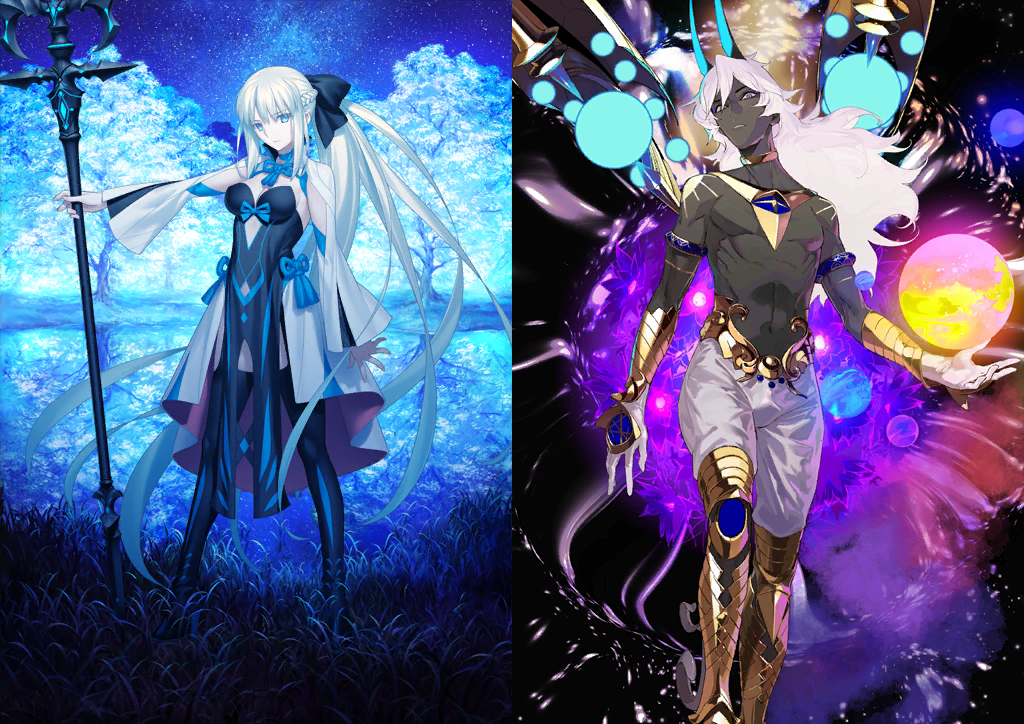 JP] Fate Grand Order FGO Morgan + Arjuna alter + 1000SQ starter