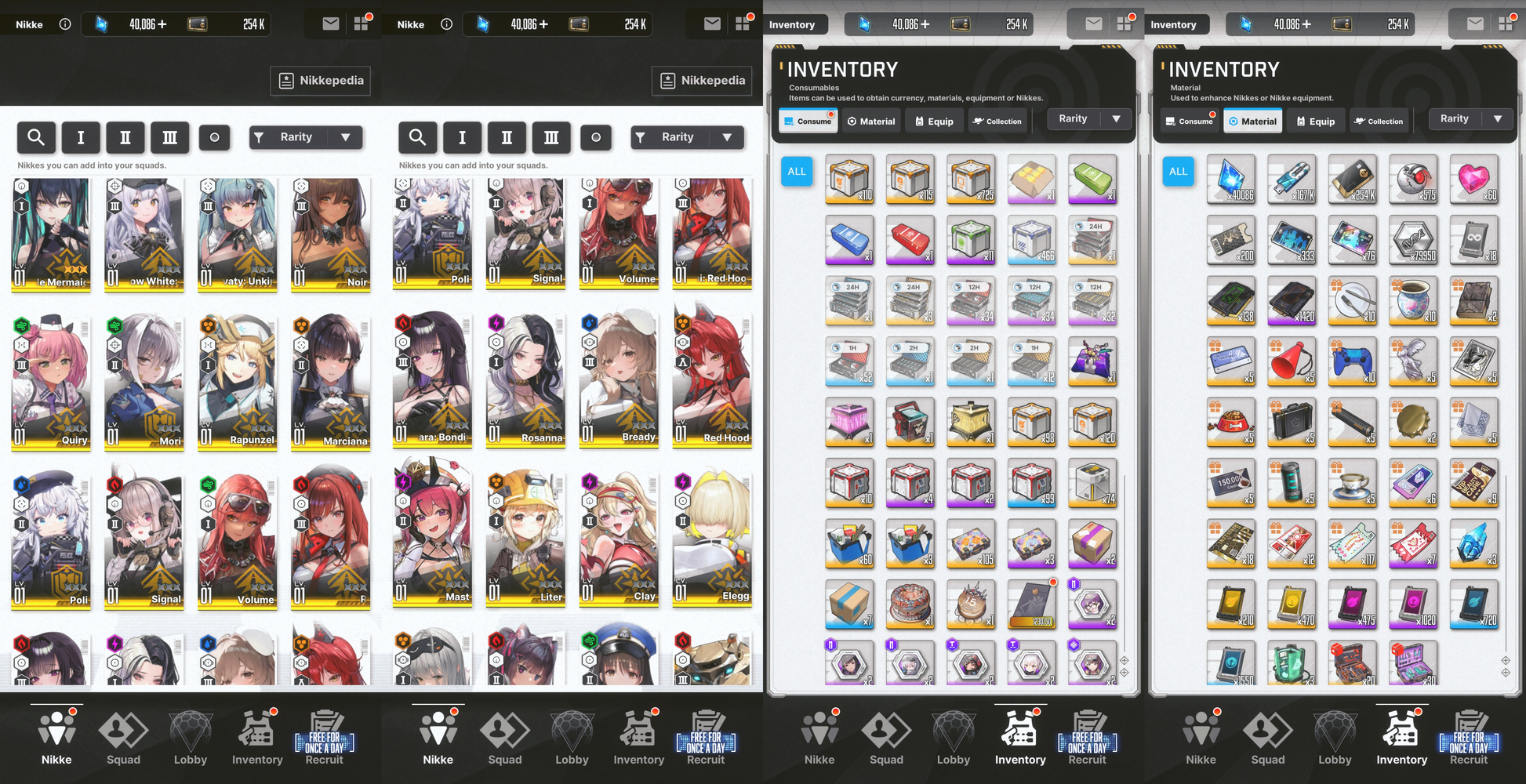 [GLOBAL][INSTANT] MLB 4X Little Mermaid (Siren) | 4X MLB Mihara: Bonding Chain GODDESS OF VICTORY NIKKE starter account (see options)-Mobile Games Starter
