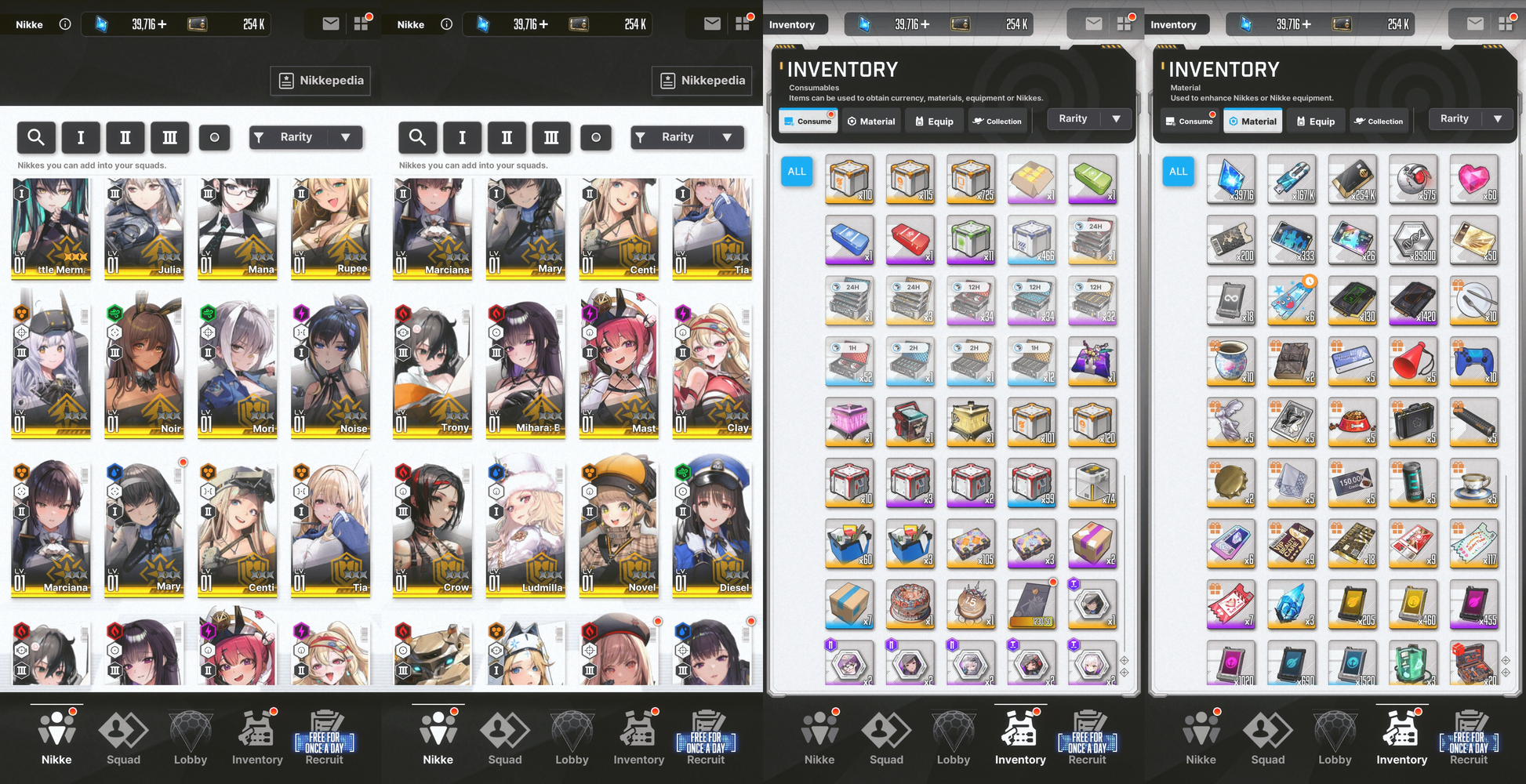 [GLOBAL][INSTANT] MLB 4X Little Mermaid (Siren) | 4X MLB Mihara: Bonding Chain GODDESS OF VICTORY NIKKE starter account (see options)-Mobile Games Starter