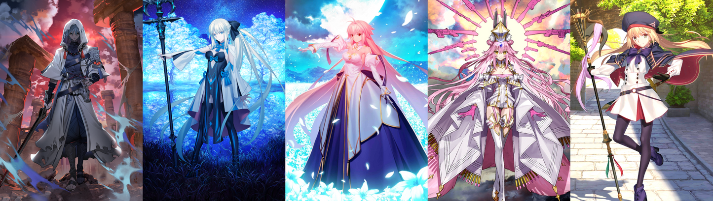 [JP] Hassan-i-Sabbah (Azrael) Morgan Artoria Caster Castoria Koyanskaya Arcueid + 1400-1500SQ FGO Fate Grand Order starter account-Mobile Games Starter