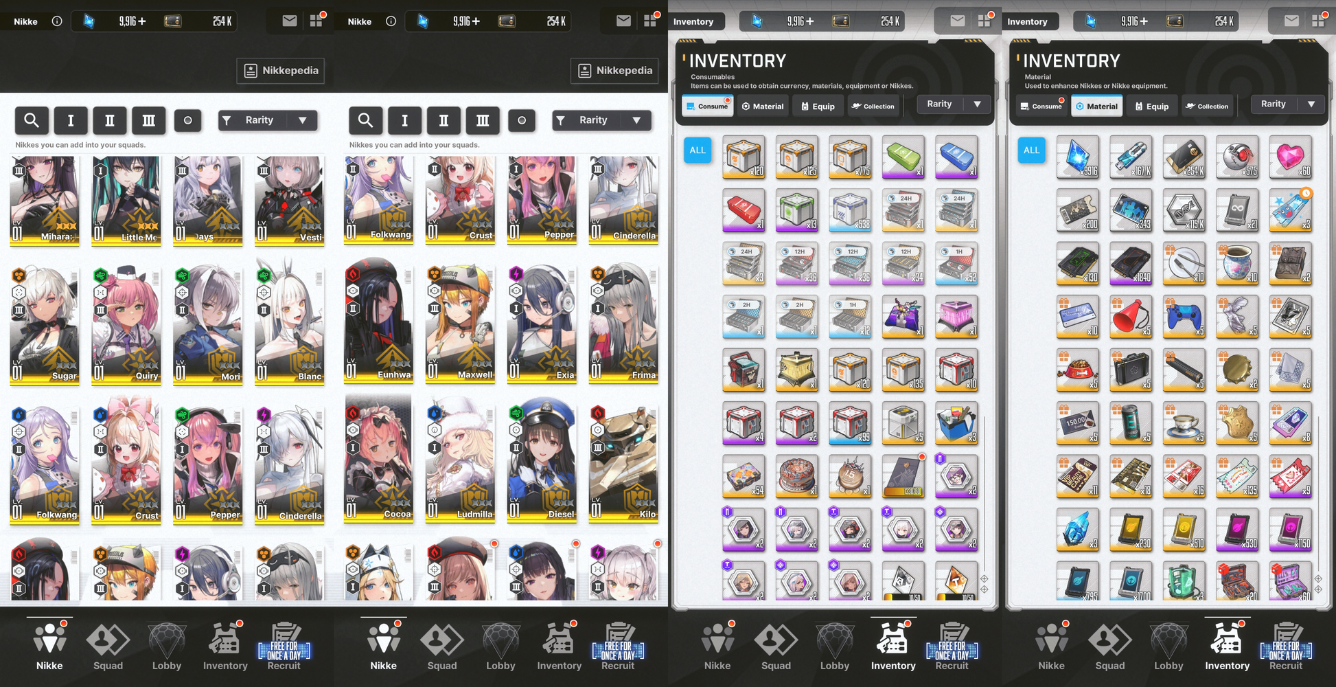 [GLOBAL][INSTANT] MLB 4X Little Mermaid (Siren) | 4X MLB Mihara: Bonding Chain GODDESS OF VICTORY NIKKE starter account (see options)-Mobile Games Starter