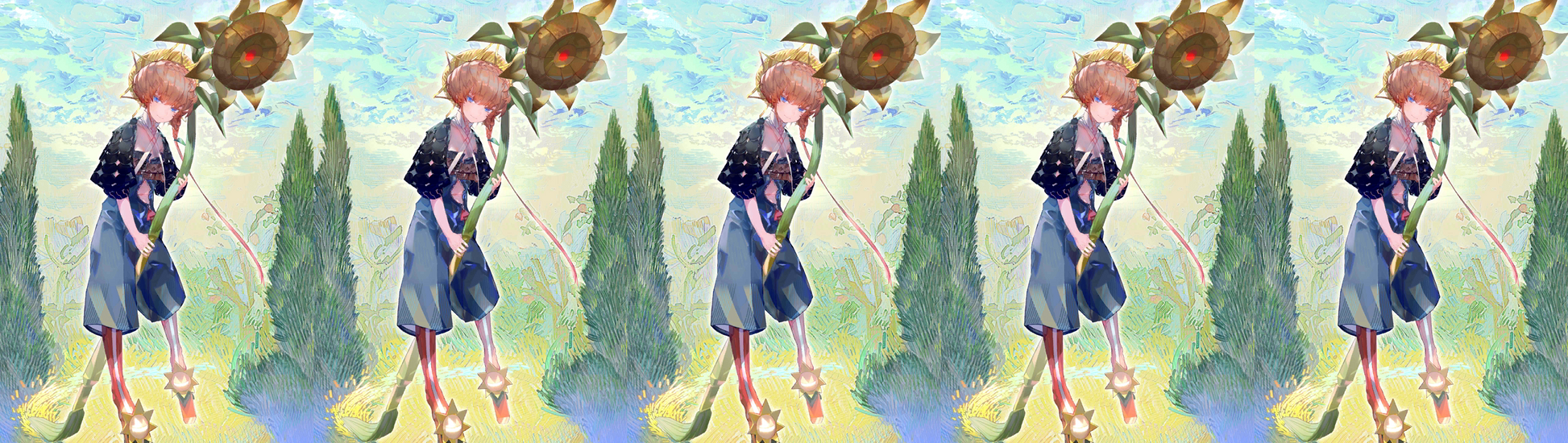[JP] [INSTANT] FGO NP5 Van Gogh + 1-2x5* + 100-200SQ Fate Grand Order starter account-Mobile Games Starter