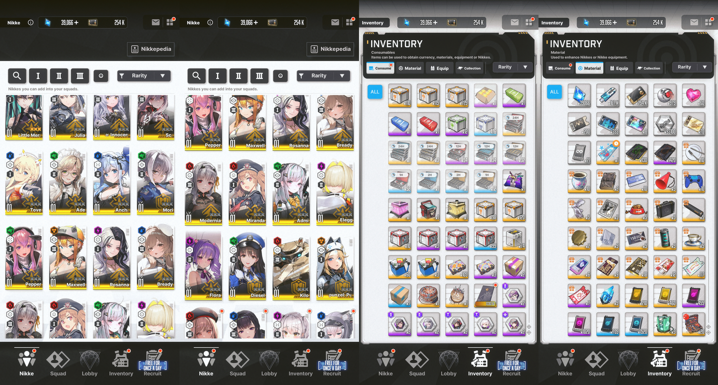 [GLOBAL][INSTANT] MLB 4X Little Mermaid (Siren) | 4X MLB Mihara: Bonding Chain GODDESS OF VICTORY NIKKE starter account (see options)-Mobile Games Starter