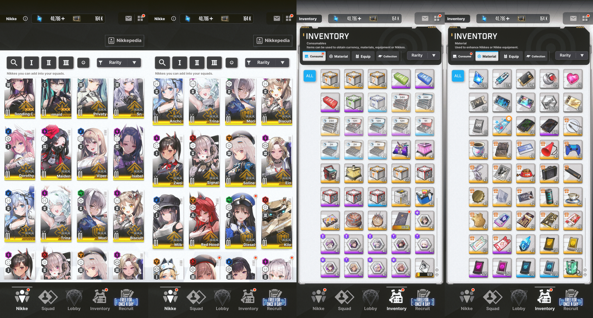 [GLOBAL][INSTANT] MLB 4X Little Mermaid (Siren) | 4X MLB Mihara: Bonding Chain GODDESS OF VICTORY NIKKE starter account (see options)-Mobile Games Starter