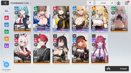 [GLOBAL] 6+1 Heidemarie + Diana + 240 pulls + 1 Omega Code etc | Chaos Zero Nightmare Semi Starter Account-Mobile Games Starter