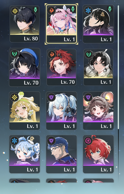 [EU] 6+5 S6 Denia + R5 Signature Weapon | Wuthering Waves Europe LV54 Farmed Starter Account