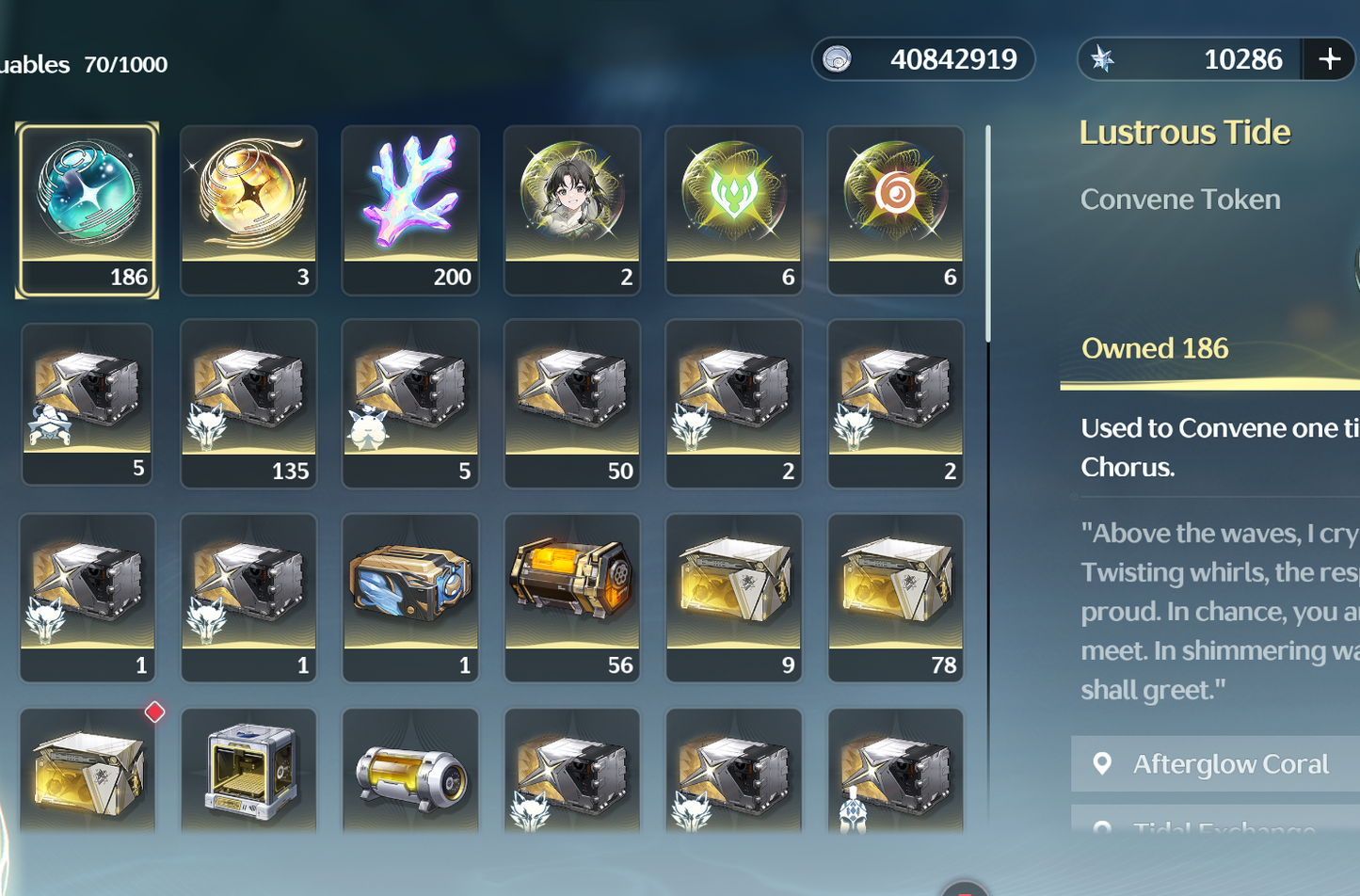 [EU] 6+5 S6 Denia + R5 Signature Weapon | Wuthering Waves Europe LV54 Farmed Starter Account