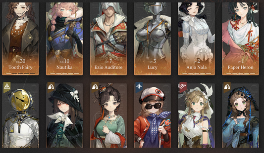 [GLOBAL] [INSTANT] 10 Limited | P5 Paper Heron P5 Anjo Nala P5 Nautika + Rhiannon Semmelweis etc + 70 Unilogs | Reverse: 1999 Portrait 5 Starter Account-Mobile Games Starter