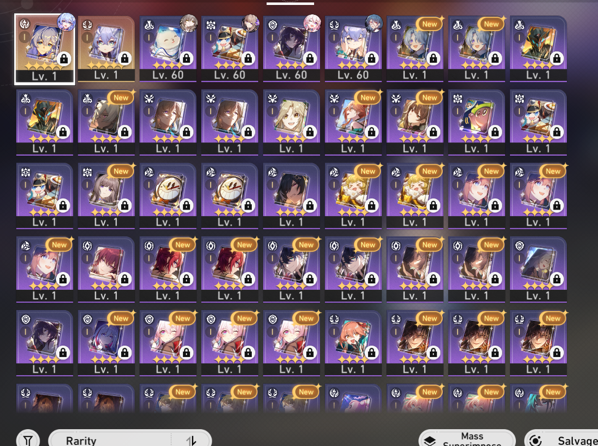 [NA/America] E6 Robin Summeretto + Signature Light Cone + 94 Special Pass | Honkai Star Rail Farmed Starter Account