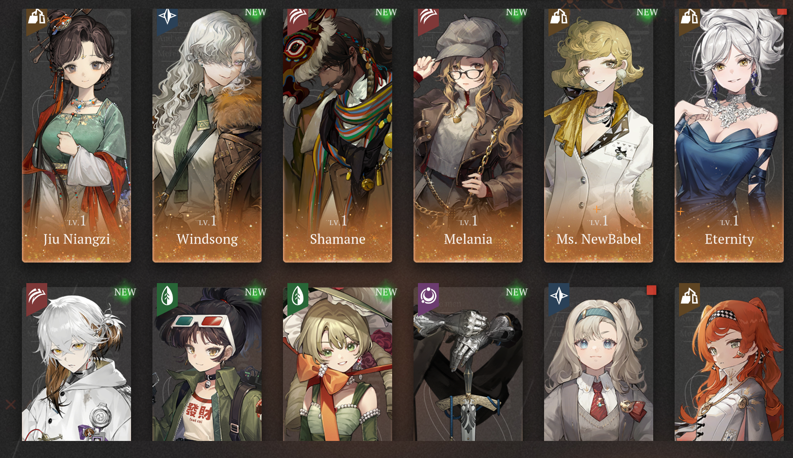[GLOBAL] [INSTANT] All 11 Limited | Triple P5 Beryl P5 Lucy P5 Anjo Nala P2 Ezio + Rhiannon Twins etc + 141 Unilogs | Reverse: 1999 Portrait 5 Starter Account-Mobile Games Starter