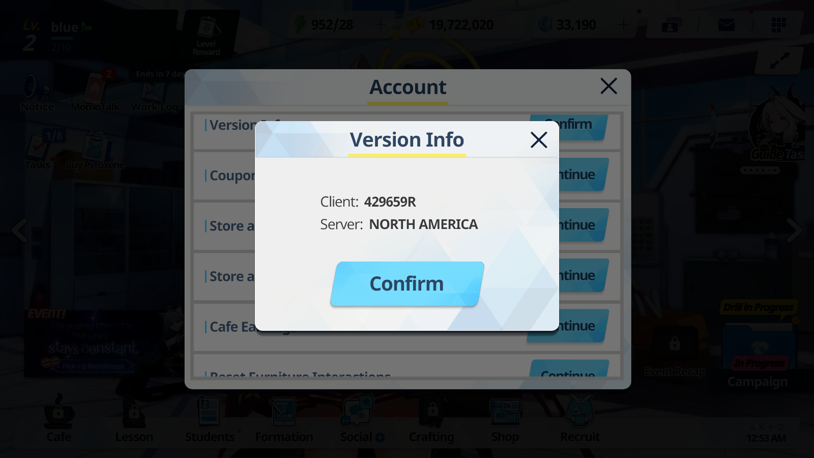 [GLOBAL/NA] [INSTANT] 3 limited 12x3* Kei Aris Shiroko Terror + 33k Pyroxene gems Blue Archive Starter Account-Mobile Games Starter