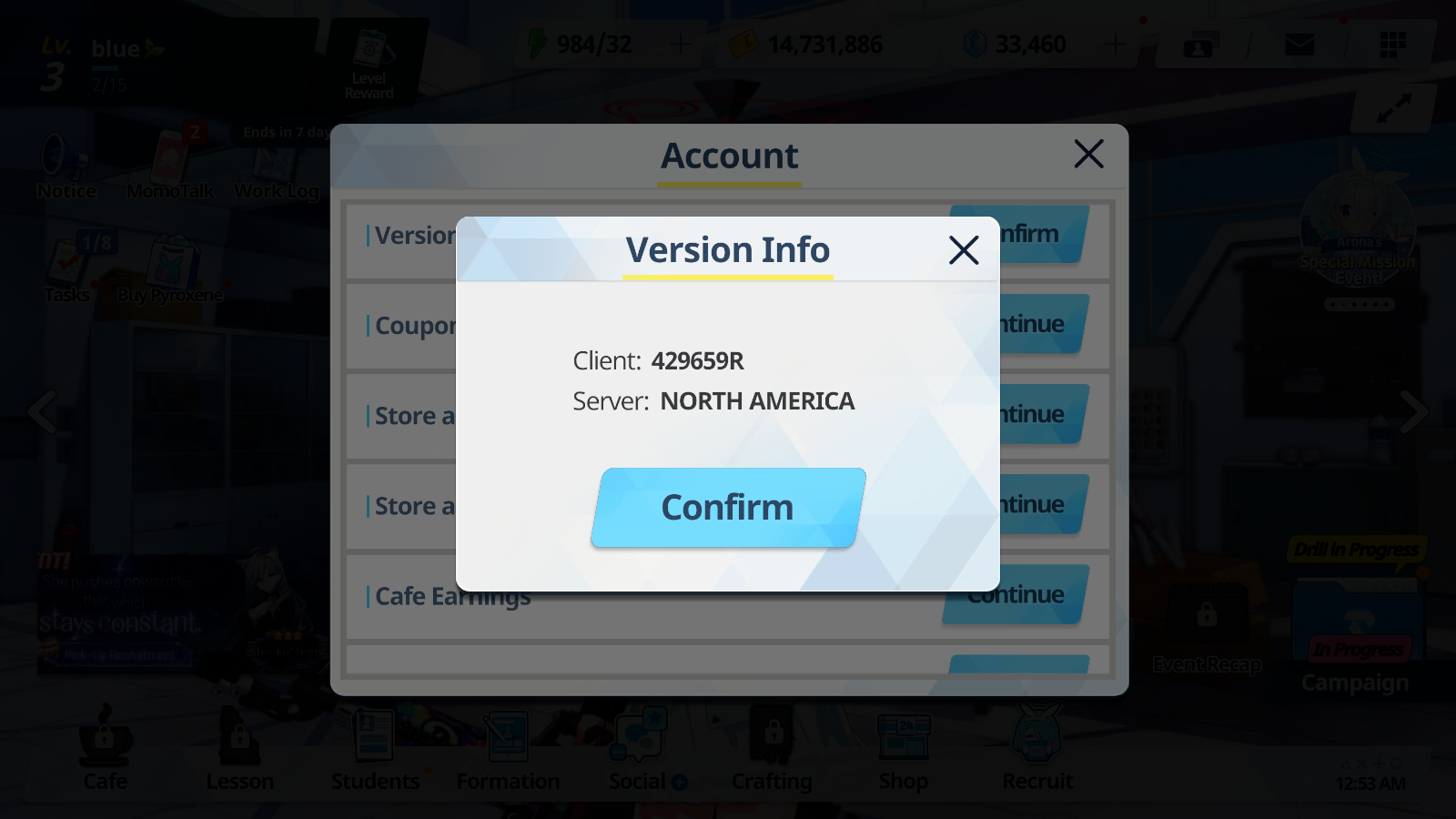 [GLOBAL/NA] [INSTANT] 7 limited 21x3* Kei Aris Nagisa Mika summer Hina Hoshino Shiroko terror Michiru+ 33k Pyroxene gems Blue Archive Starter Account-Mobile Games Starter