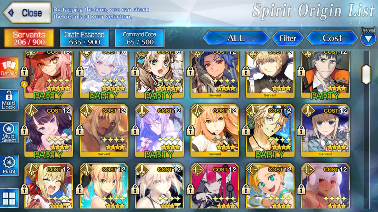 [NA] [INSTANT] FGO 21 (28) x 5* NP3 Space Ereshkigal Fate Grand Order endgame account