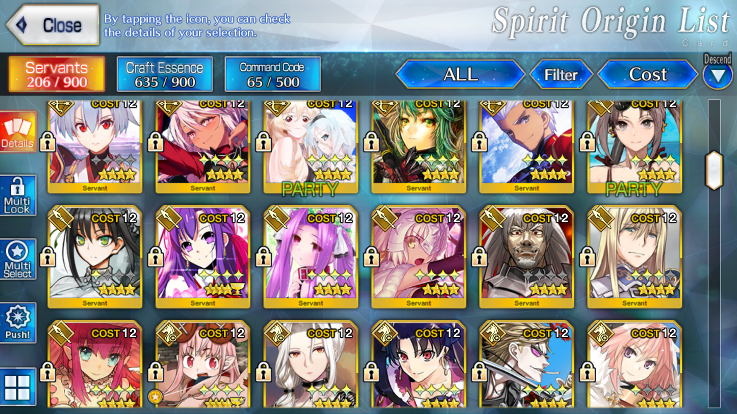 [NA] [INSTANT] FGO 21 (28) x 5* NP3 Space Ereshkigal Fate Grand Order endgame account