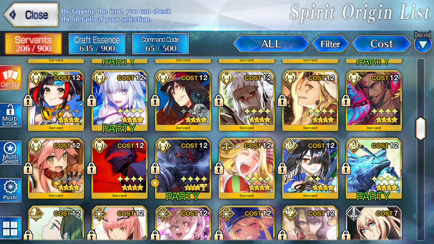 [NA] [INSTANT] FGO 21 (28) x 5* NP3 Space Ereshkigal Fate Grand Order endgame account