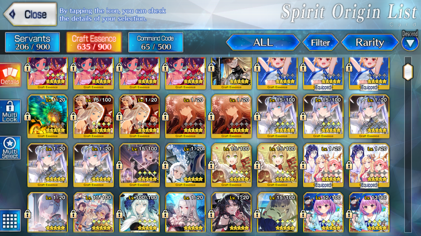 [NA] [INSTANT] FGO 21 (28) x 5* NP3 Space Ereshkigal Fate Grand Order endgame account