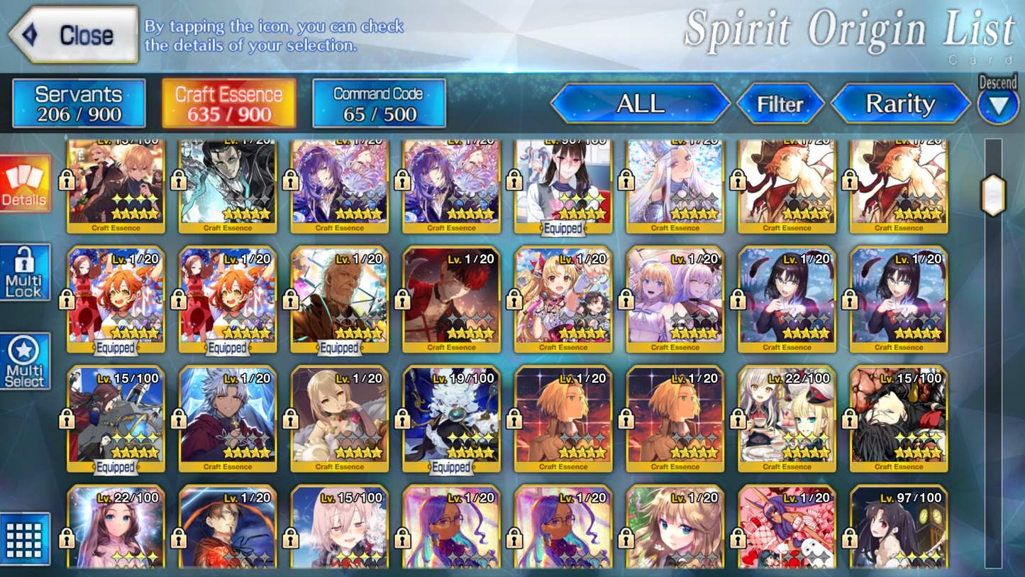 [NA] [INSTANT] FGO 21 (28) x 5* NP3 Space Ereshkigal Fate Grand Order endgame account