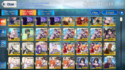 [NA] [INSTANT] FGO NP5 Tam Lin Lancelot + Melusine ruler + Morgan + Altria Caster Koyanskaya Oberon Chloe BG Fate Grand Order endgame account-Mobile Games Starter