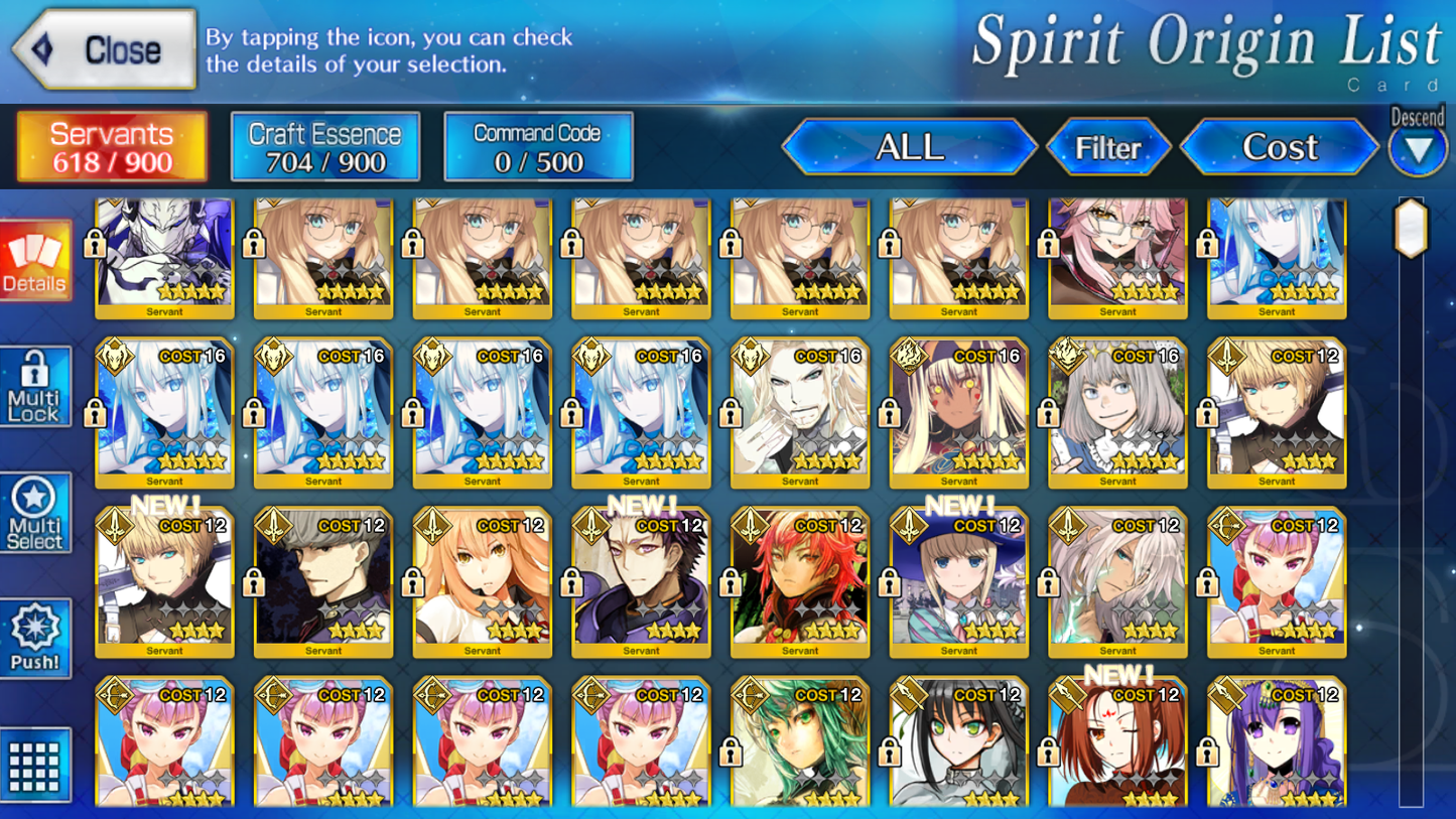 [NA] FGO double NP5 Morgan NP5 Aesc the Savior + Koyanskaya Oberon +400SQ Fate Grand Order starter account