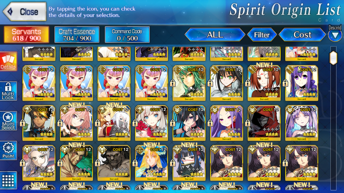 [NA] FGO double NP5 Morgan NP5 Aesc the Savior + Koyanskaya Oberon +400SQ Fate Grand Order starter account