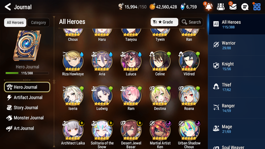 [GLOBAL][INSTANT] Epic 7 Seven 5ML 1LIM Haru Architect Laika Solitaria Martial Artist Ken Urban Shadow Choux Basar + 49ML pulls + 3x 20 Speed + Luna Skin + Name Starter Account-Mobile Games Starter