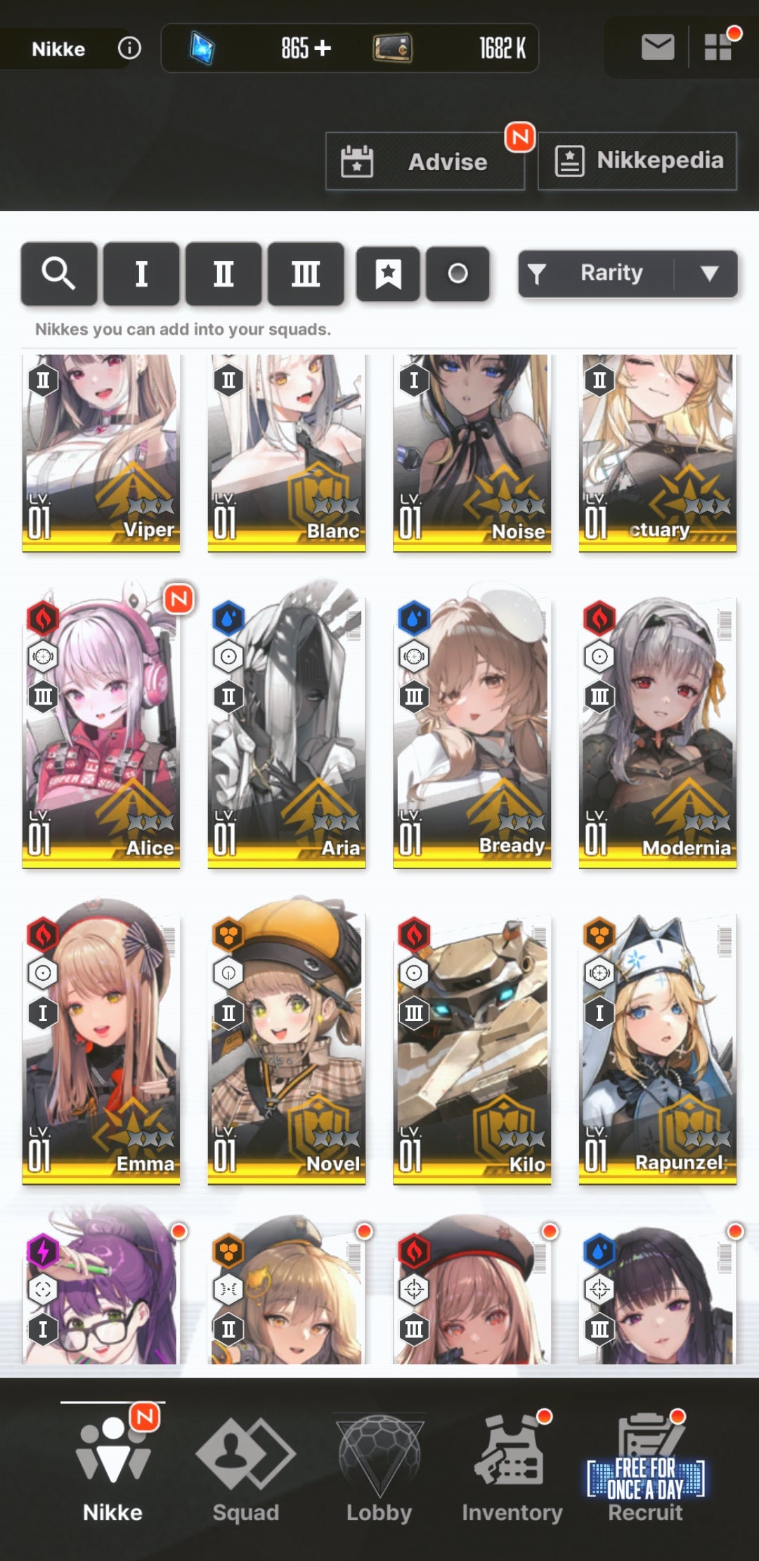 [GLOBAL] NIKKE 20SSR MLB 4 Emilia+skin+2 Crown+Modernia+Cinderella+Skin+Scarlet+Blanc+Viper+Aria+Noise++ GODDESS OF VICTORY starter account Re:Zero-Mobile Games Starter