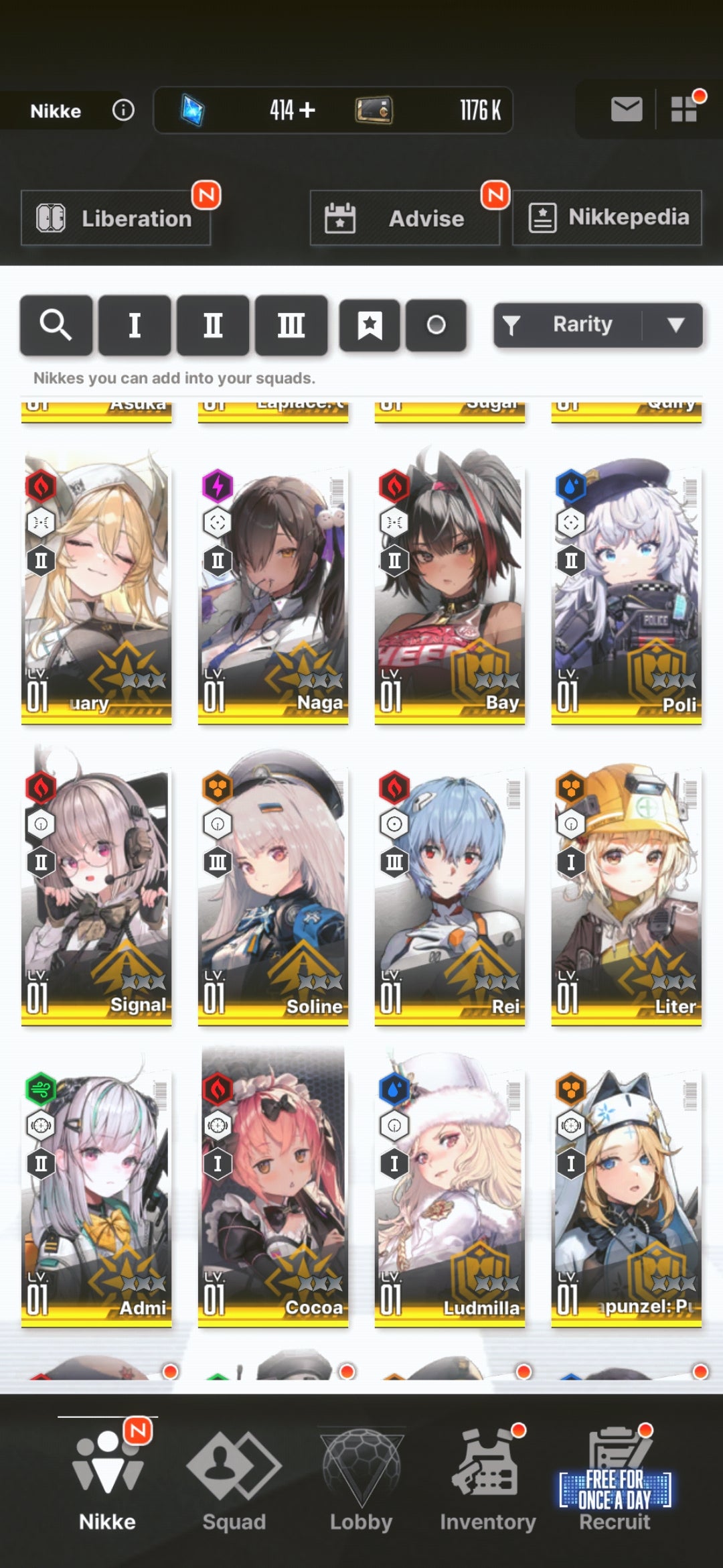 [NA] [INSTANT] NIKKE 20SSR MLB 4 Cinderella+Skin+ Asuka+Rei+Skin+Liter+Killer Wife+Naga+Bay+Cocoa++ GODDESS OF VICTORY starter account Evangelion-Mobile Games Starter