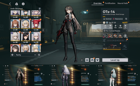 [NA/EN][INSTANT] V6 OTs-14 V6 Voymastina V6 Klukai + 3 Weapons + Springfield + 650-1000 Access pulls | GIRLS' FRONTLINE 2: EXILIUM Darkwinter America Starter Account-Mobile Games Starter