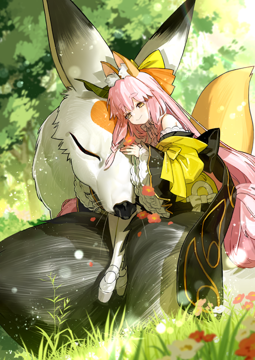 [JP] [INSTANT] FGO Tamamo Aria + 2 random limited 5* + 100-200SQ Fate Grand Order starter account