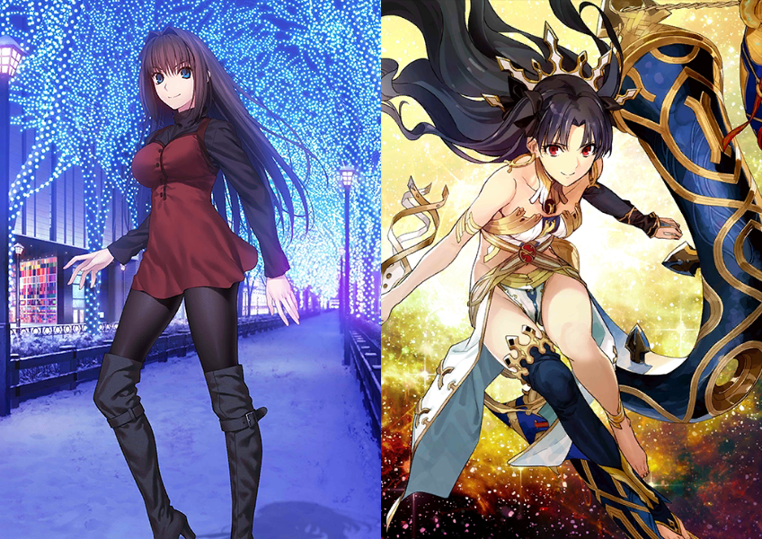 [JP] [INSTANT] FGO Aozaki Aoko + Ishtar + 1000SQ Fate Grand Order starter account-Mobile Games Starter