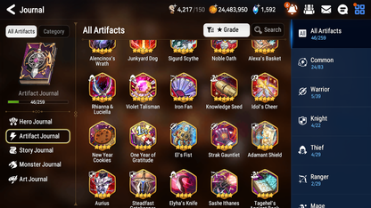 [ASIA] Epic 7 Seven 1ML 3LIM Apocalypse Ravi Luna Diene Cerise + ML Mystics Pulls + 20 Speed Aged Starter Account-Mobile Games Starter