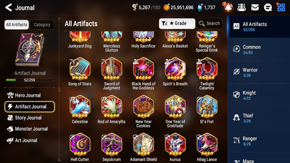 [ASIA] Epic 7 Seven 1ML 4LIM Navy Captain Landy Luna Dizzy Diene Cerise + ML Mystics Pulls + 20 Speed Aged Starter Account-Mobile Games Starter