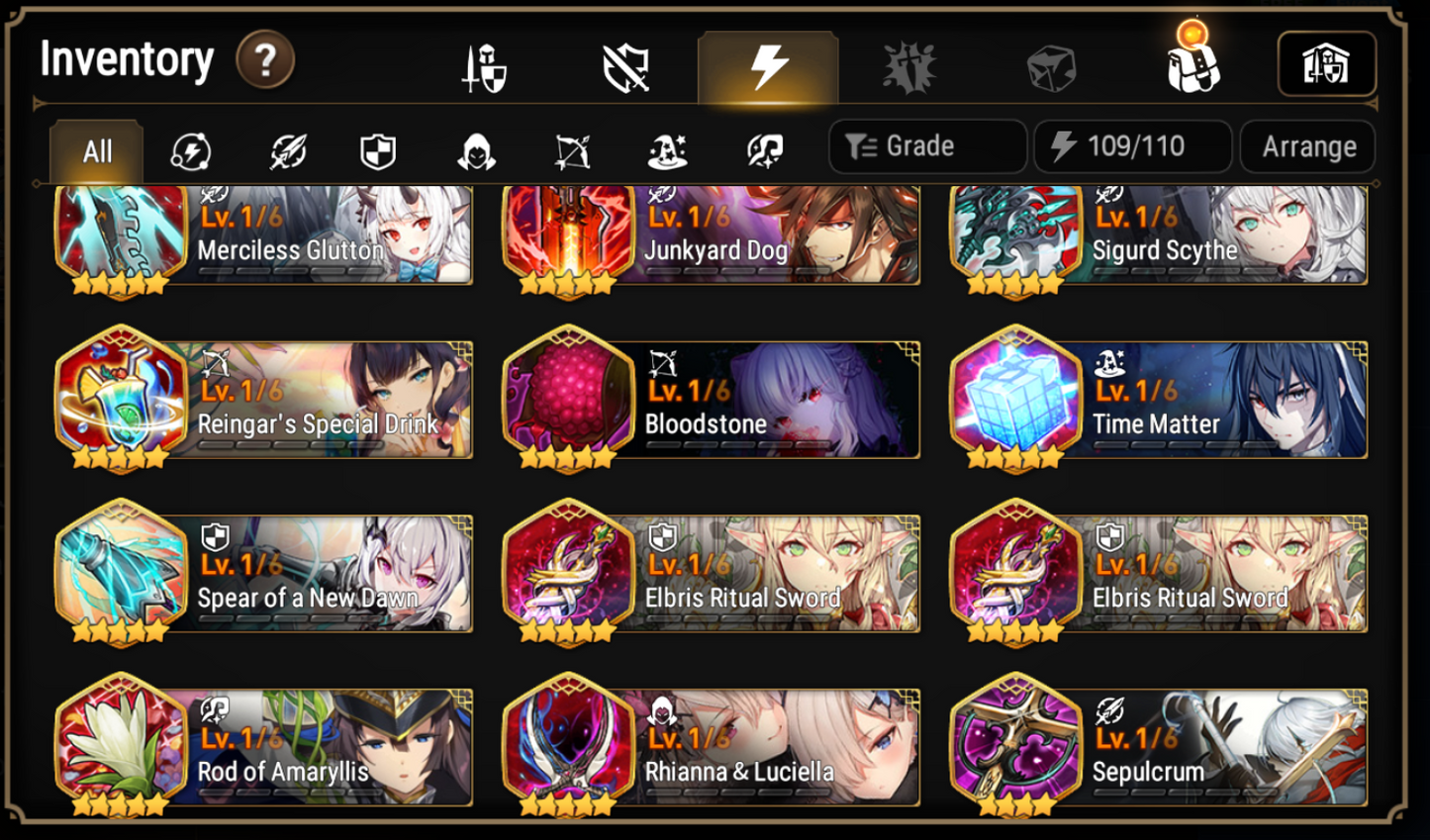 [ASIA] Epic 7 Seven Luna Dizzy Diene Cerise Sigret + ML Mystics Pulls Aged Starter Account-Mobile Games Starter
