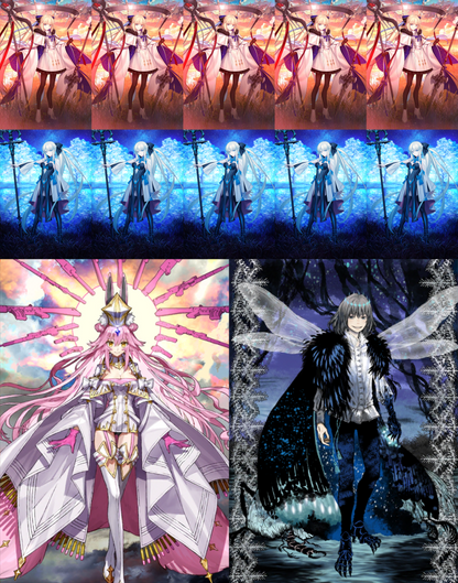 [NA] FGO double NP5 Morgan NP5 Aesc the Savior + Koyanskaya Oberon +400SQ Fate Grand Order starter account