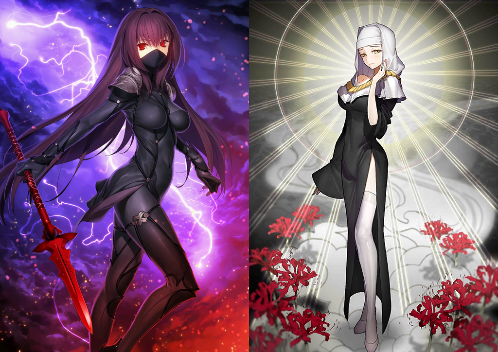 [JP][INSTANT] FGO Scathach + Kiara + 1000SQ + BG Fate Grand Order starter account