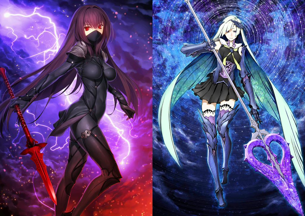 [JP][INSTANT] FGO Scathach + Brynhildr + 900-1000SQ + BG Fate Grand Order starter account
