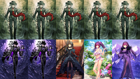 [NA] FGO NP5 Edmond Dantes + NP2 Monte Cristo + double Skadi + Alice + 150SQ Fate Grand Order endgame LB6 account