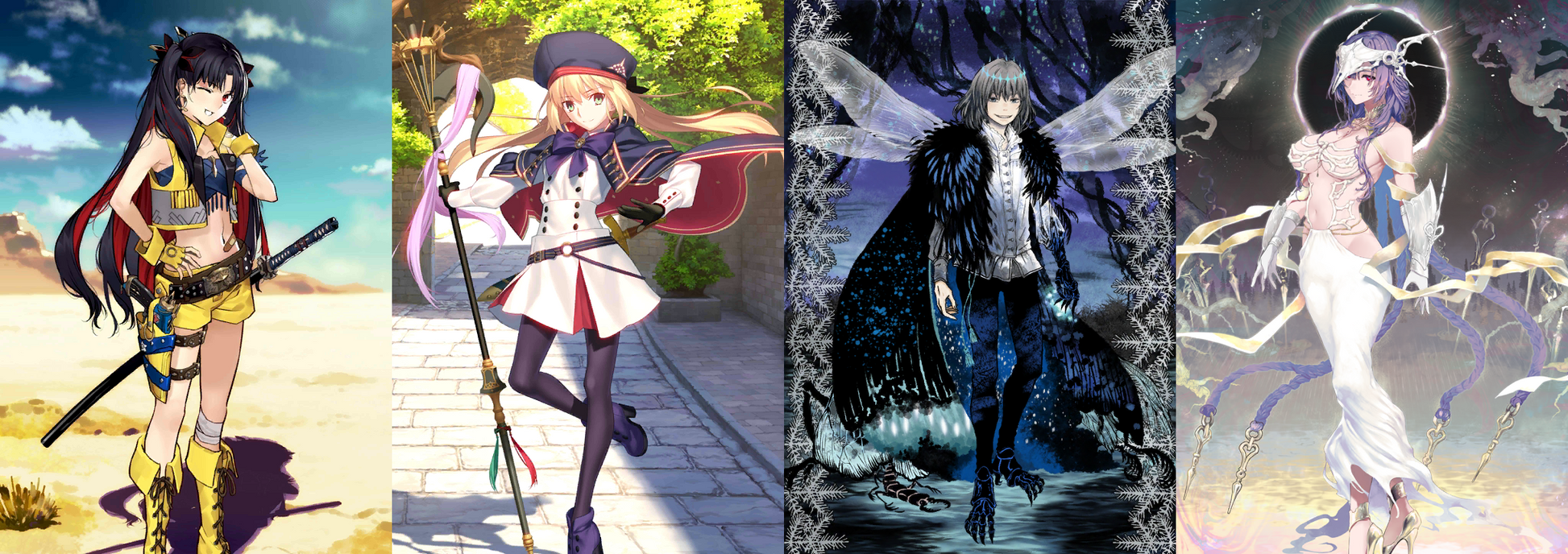 [JP] [INSTANT] FGO Space Ishtar + Artoria Caster Oberon Urd Fate Grand Order starter account-Mobile Games Starter