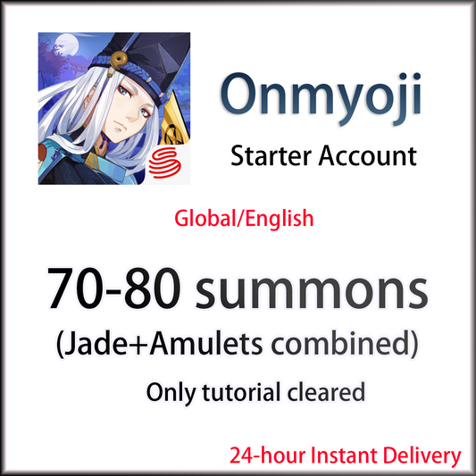 [EN] 70-80 summons | Onmyoji Global English Starter Account-Mobile Games Starter