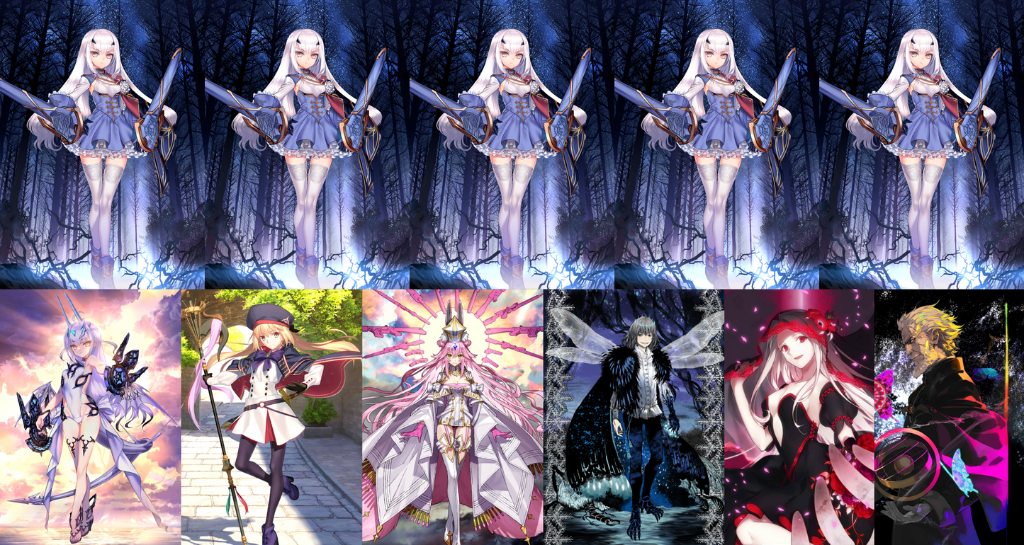 [NA] [INSTANT] FGO NP5 Tam Lin Lancelot + Melusine ruler + Altria Caster Koyanskaya Oberon + 1000-2000SQ BG Fate Grand Order endgame LB6 account (see options)-Mobile Games Starter