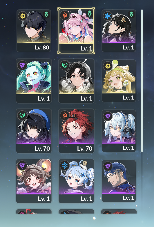 [EU] 6+5 S6 Denia + R5 Signature Weapon + 278 pulls Rebecca | Wuthering Waves Europe LV54 Farmed Starter Account-Mobile Games Starter