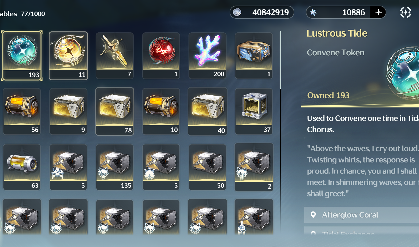 [EU] 6+5 S6 Denia + R5 Signature Weapon + 278 pulls Rebecca | Wuthering Waves Europe LV54 Farmed Starter Account-Mobile Games Starter