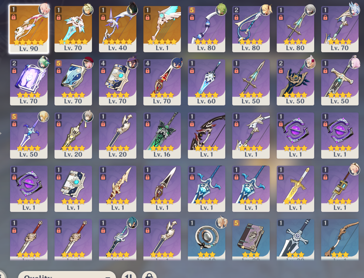 [EU] Genshin Impact C6 Linnea + BiS Signature + Sigewinne 6Illuga 6Aino AR56 EUROPE Farmed Endgame Account-Mobile Games Starter