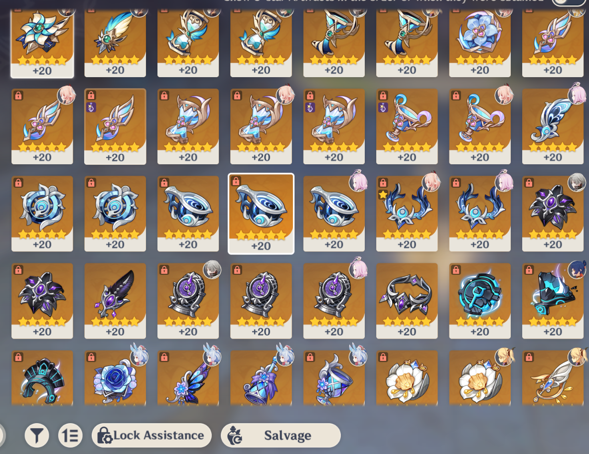 [EU] Genshin Impact C6 Linnea + BiS Signature + Sigewinne 6Illuga 6Aino AR56 EUROPE Farmed Endgame Account-Mobile Games Starter