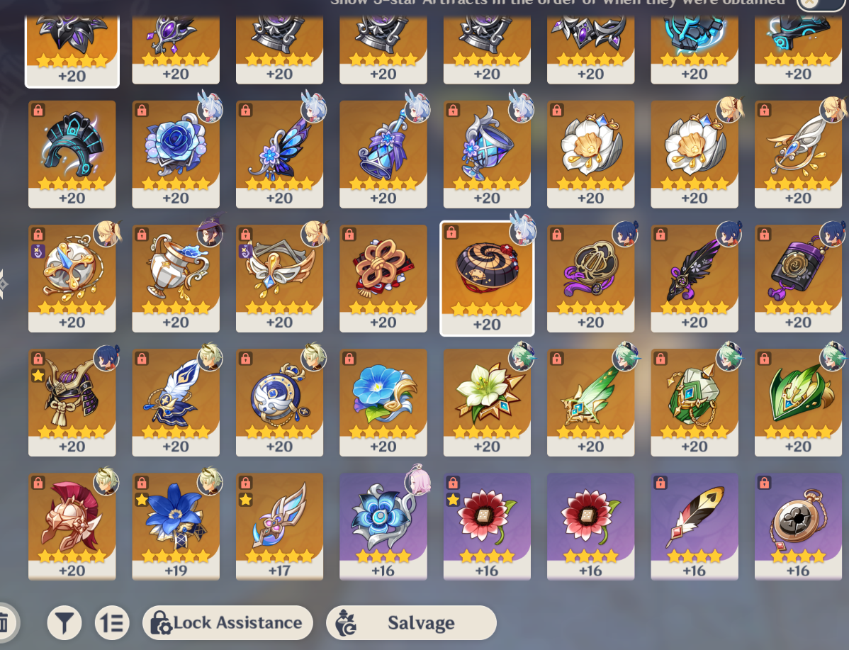 [EU] Genshin Impact C6 Linnea + BiS Signature + Sigewinne 6Illuga 6Aino AR56 EUROPE Farmed Endgame Account-Mobile Games Starter