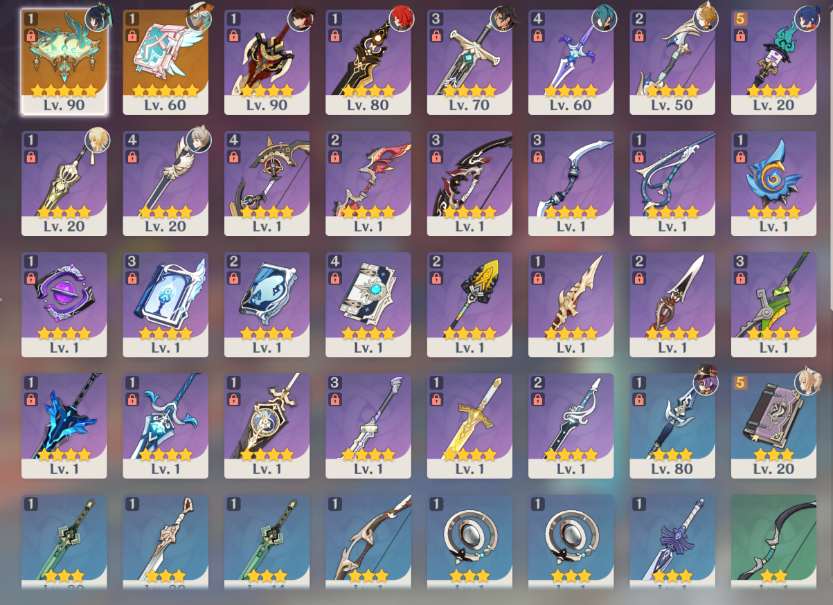 [EU] Genshin Impact C6 Xianyun + BiS Signature Weapon LV90 C6 Gaming AR55 EUROPE Starter Farmed Account-Mobile Games Starter