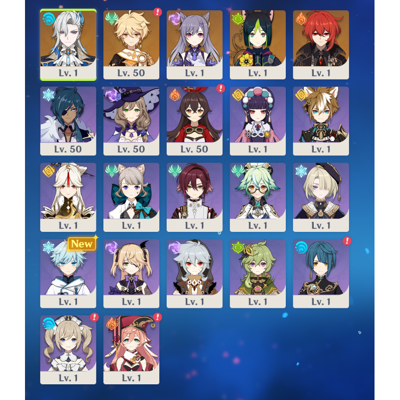 [EU] [INSTANT] Genshin Impact C2 Neuvillette AR51 EUROPE Starter Account-Mobile Games Starter