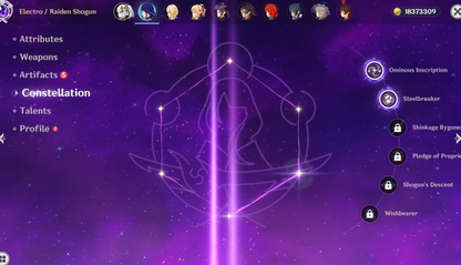 [EU] [INSTANT] Genshin Impact C2 Raiden Shogun + Nahida AR48 EUROPE Starter Farmed Account-Mobile Games Starter