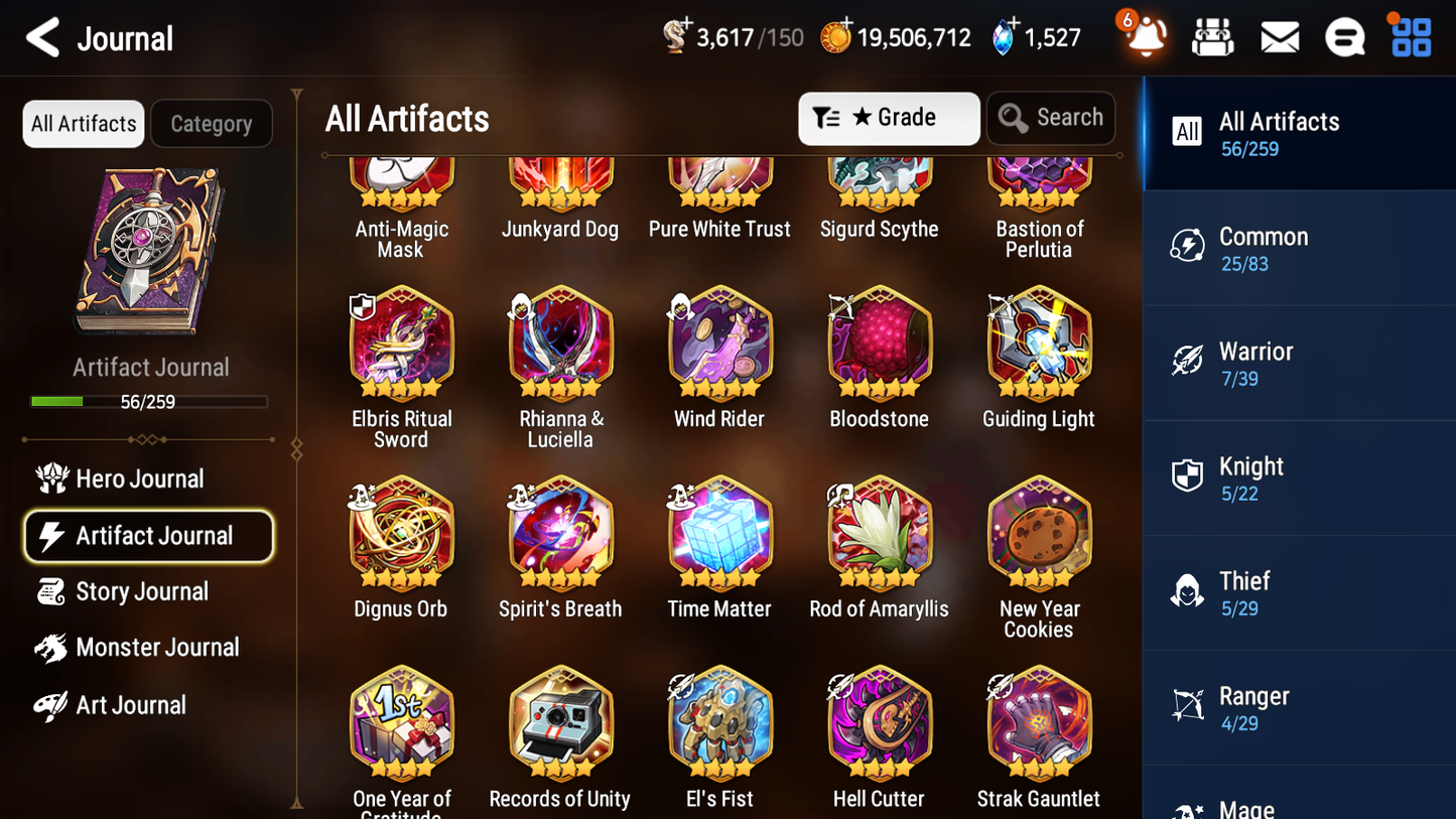 [EUROPE] Epic 7 Seven 1ML 1LIM Ambitious Tywin Diene + ML Pulls + 20 Speed + Name EU Starter Account-Mobile Games Starter